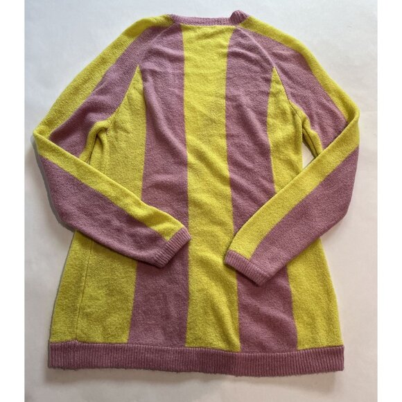 For Love & Lemons Lauryn Oversized Cardi in Candy Stripe - Picture 4 of 4